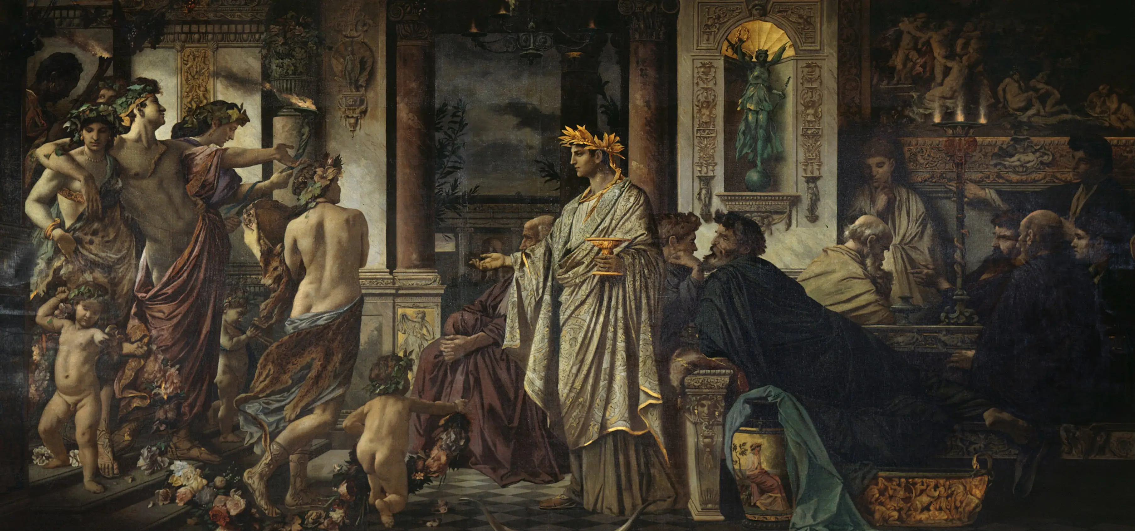 Symposium (Feuerbach), Anselm Feuerbach