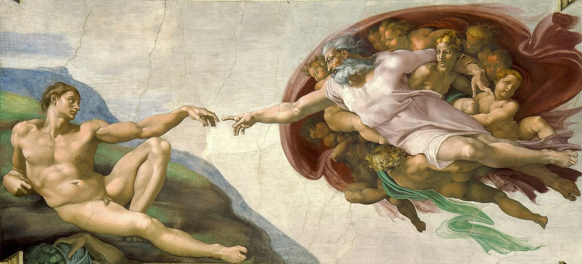 The Creation of Adam, Michelangelo