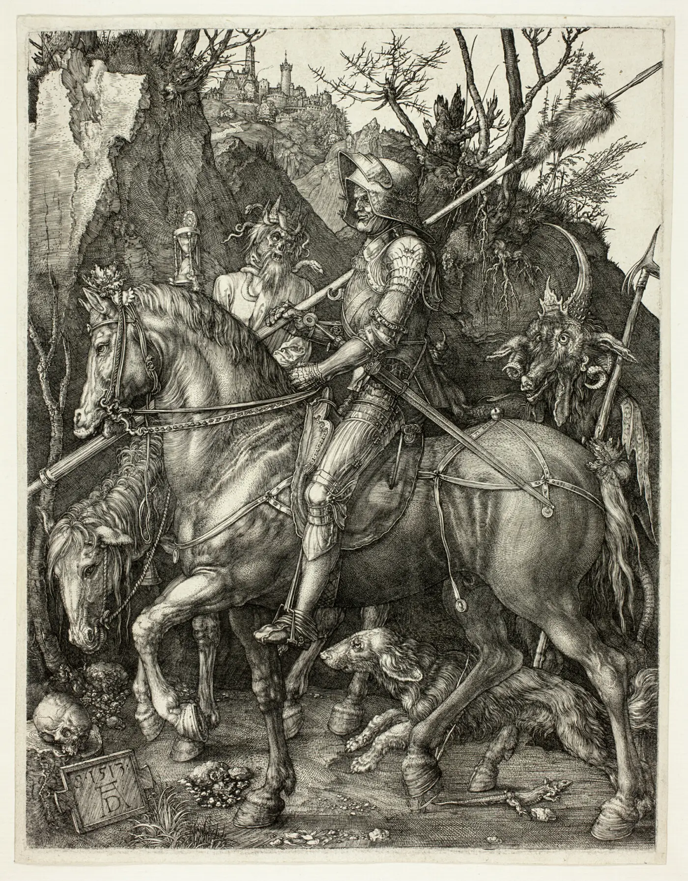Knight, Death, and the Devil, Albrecht Dürer