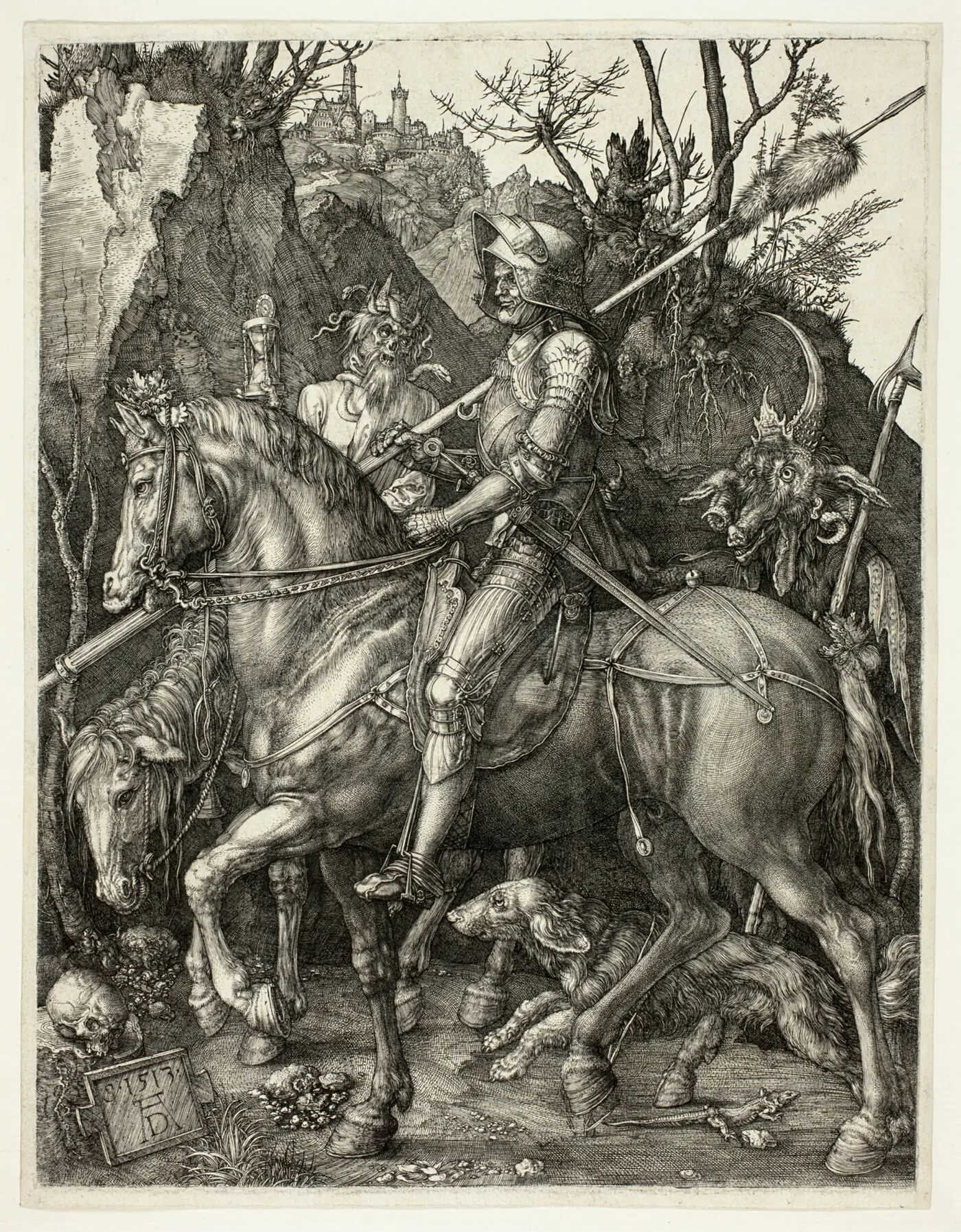Knight, Death, and the Devil, Albrecht Dürer
